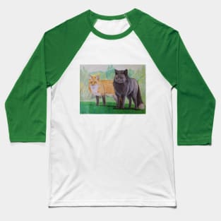 Foxes Baseball T-Shirt